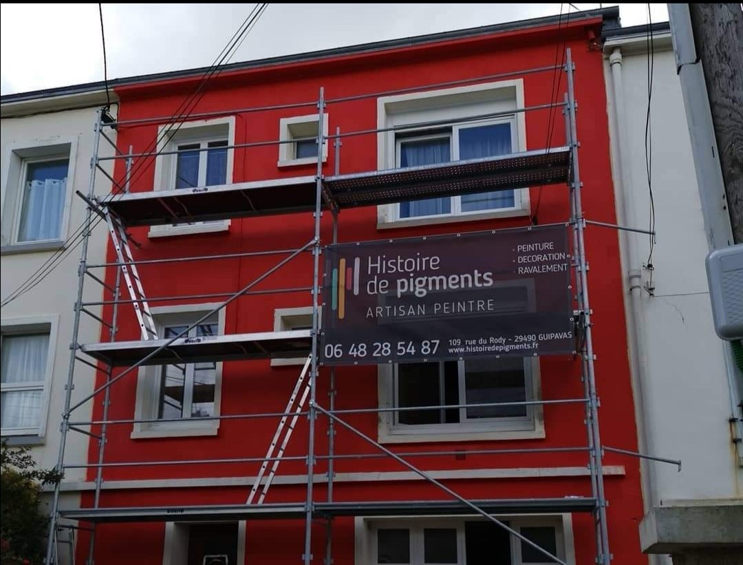 Histoire de Pigments - artisan peintre, décoration, Brest, Guipavas, Le Relecq Kerhuon, Plougastel, ravalement de façade · Photos 3